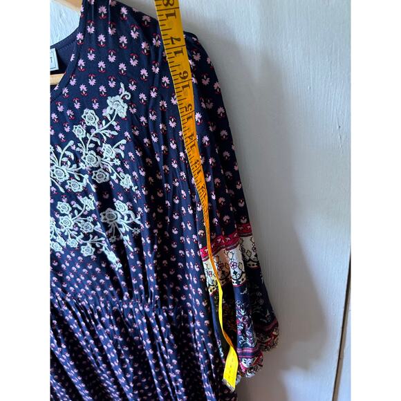 Piper & Scoot maxi dress size 2XL boho embroidered cottage - Picture 11 of 13
